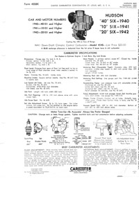 Carter WA-1 service manual