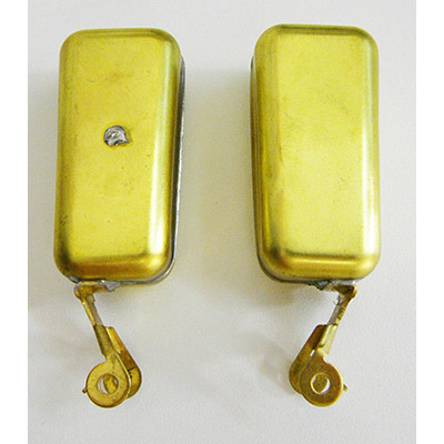 Pair of brass floats for Carter AFB AVS