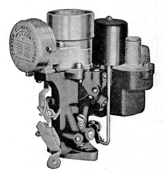 Carter W-1 carburetor repair kit for 1936-42 Oldsmobile carb 388S