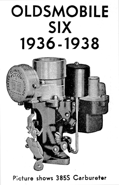 CK4413 1936-1939 & 1942 Oldsmobile Carter W-1 Carburetor Rebuild Kit