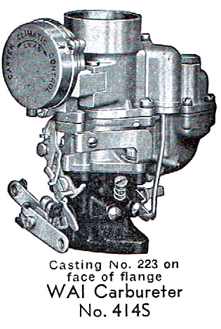 CK516 Carburetor Rebuild Kit for Carter WA-1 413S and 414S