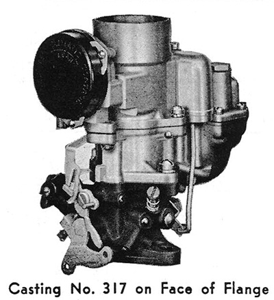 CK498 Carburetor Repair Kit for Carter WA-1 carburetors