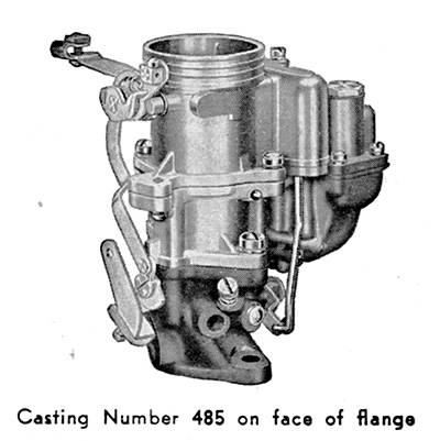 CK511 Carburetor Repair Kit for Carter WA-1 carburetors
