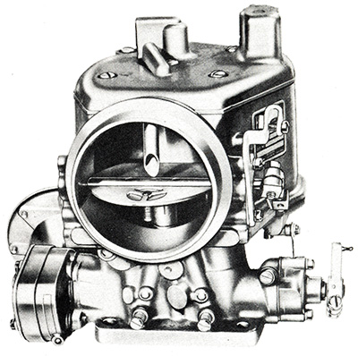 Carburetor kit for governed Holley 885FFG