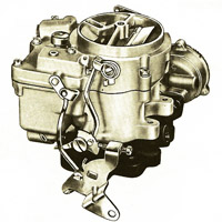 Rochester 2-Jet carburetor repair kit for large bore 2G, 2GC and 2GV carburetors, 1961 - 1969