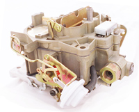 Rochester Quadrajet 4MV carburetor rebuild kit with pump assembly