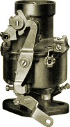 Carburetor rebuild kit for 1932-1962 Rochester Model B carburetor with leather pump