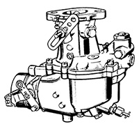 Carburetor rebuild kit for Zenith Model 63 Size 14-16