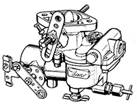 CK617 Carburetor kit for Zenith Model 68