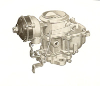 Carter BBS one barrel carburetor repair kit for 1960-1979 Chrysler products