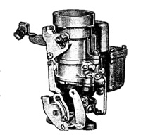 Carter W-O carburetor rebuild kit for Willys and Kaiser Industrial