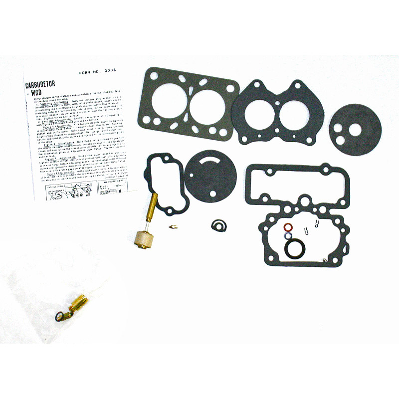 Carburetor repair kit for Carter WGD carburetors used on Hudson, Kaiser, Oldsmobile and Packard