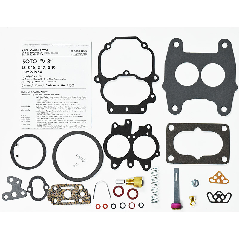 CK460 Carburetor Repair Kit for Carter BBD carburetors