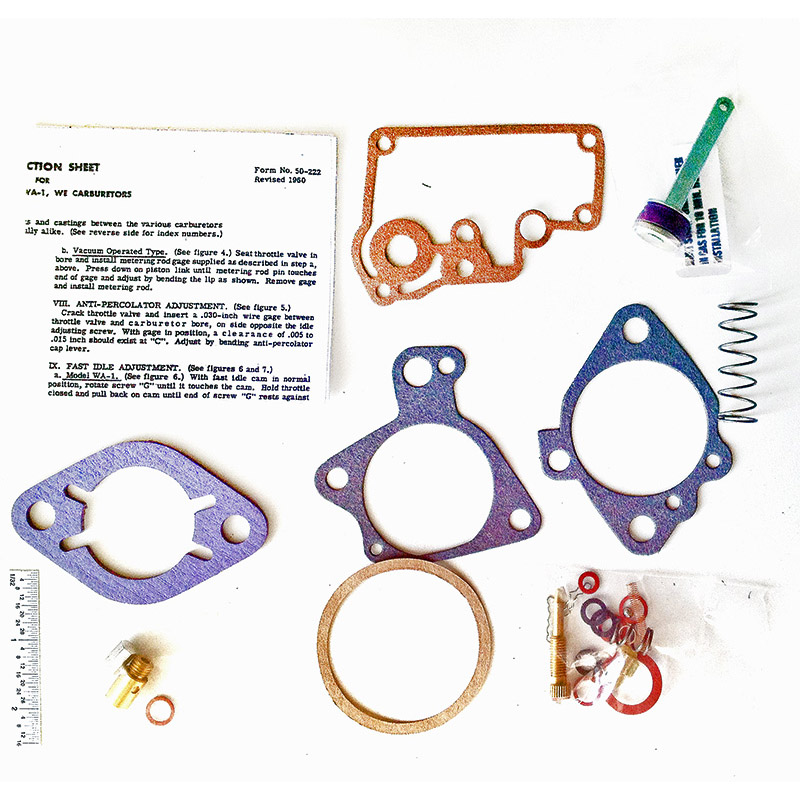 CK464 Carburetor Repair Kit for Carter WA-1 carburetors