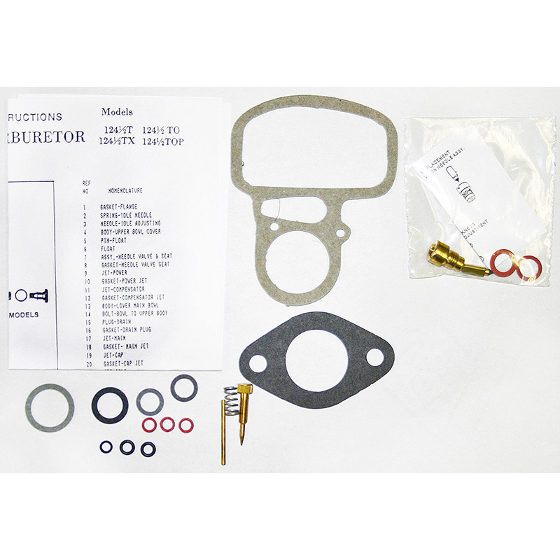 CK577 Carburetor Repair Kit for Zenith Model 124 1/2 Carb Kit carburetors