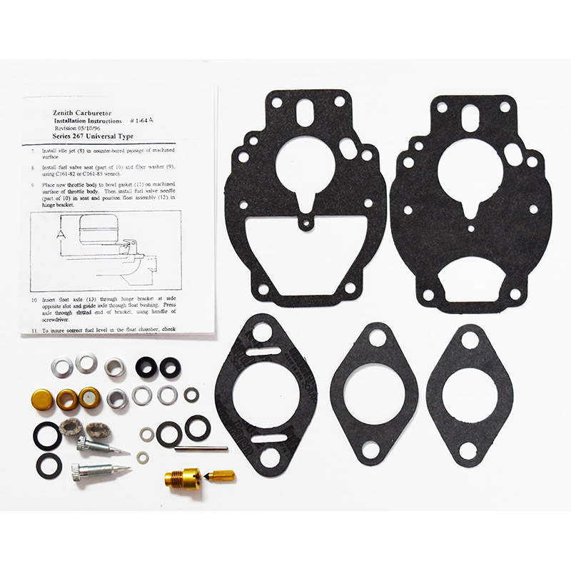CK945 Carburetor Repair Kit for Zenith Model 267