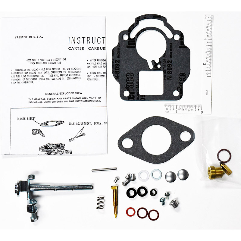 CK4804 Carburetor Kit for Carter UT  Aluminum Top, for IH/Farmall