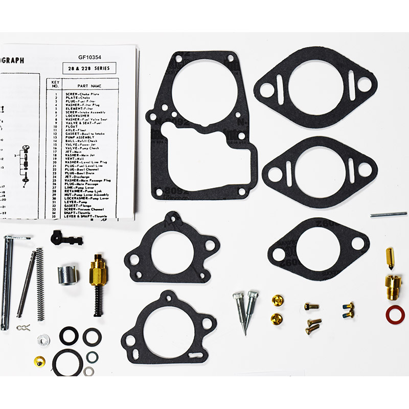 CK9002 Carburetor Repair Kit for Zenith Model 28 and 228