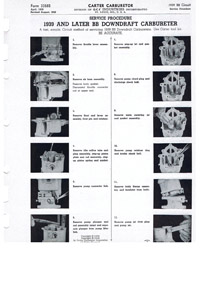 CM2 Ball and Ball Single Barrel downdraft manual: 1939-60 Chrysler, Dodge, Plymouth