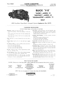 CM25B 1957-67 Buick Carter AFB Carburetor Manual