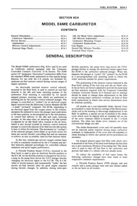 cm242 Rochester Quadrajet Carburetor Manual
