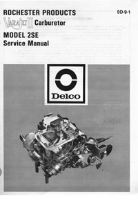 CM277 Rochester Varajet 2SE Service Manual