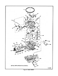 CM368 1985-1990 Rochester Quadrajet M4MEF