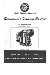 cm454 Carter WDO Carburetor Manual