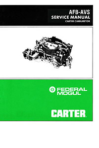 cm471 Carter AFB Carburetor Manual