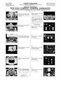 CM482 Carter WCD: Buick, Kaiser, Pontiac and Cadillac applications