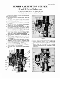 CM542 Zenith Model 20 and 23 Carburetor Service Manual