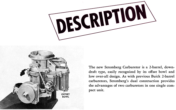 The new Stromberg WW carburetor